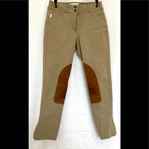 Tailored Sportsman Tan Breeches - Mid Rise 28